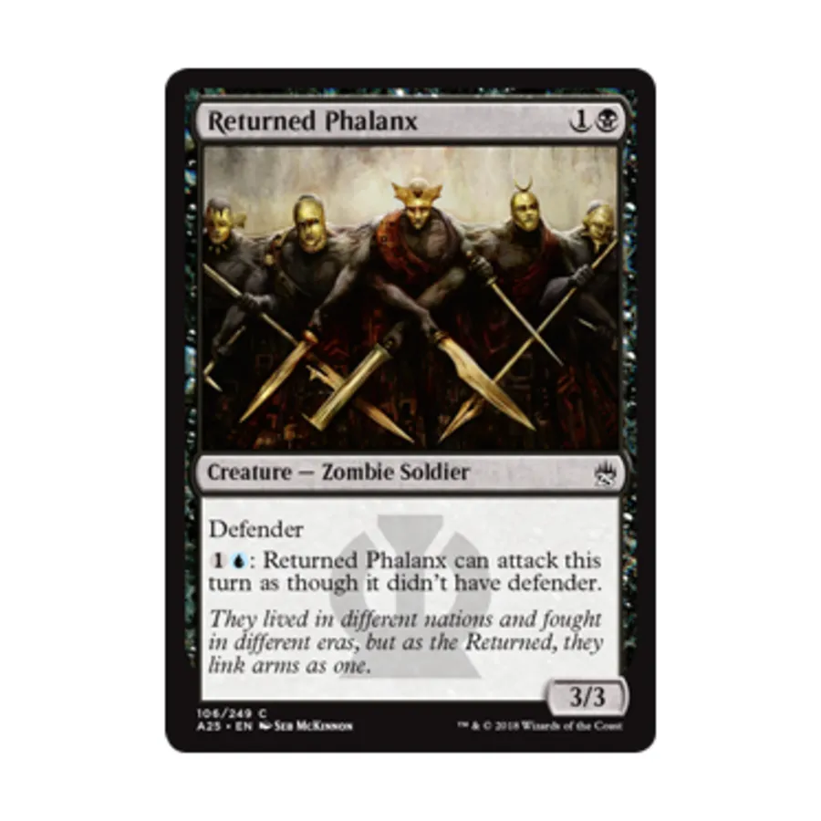 CCG Возвращенная Фаланга (С) (Фольга), MTG - Masters 25
CCG Возвращенная Фаланга (С) (Фольга), MTG - Masters 25