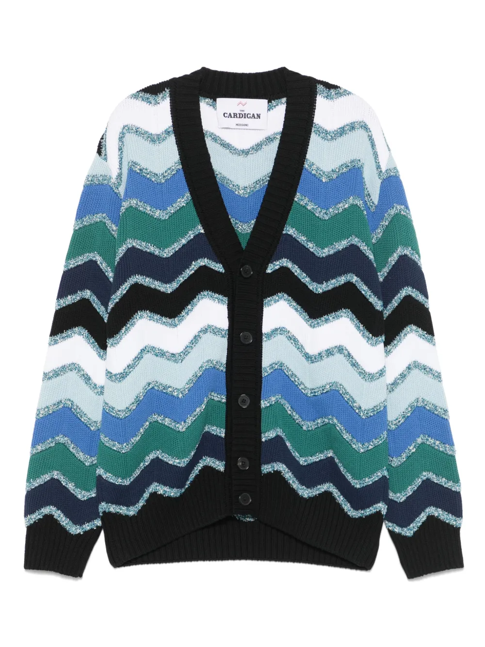 Кардиган с узором зигзаг Missoni, синий
Кардиган с узором зигзаг Missoni, синий