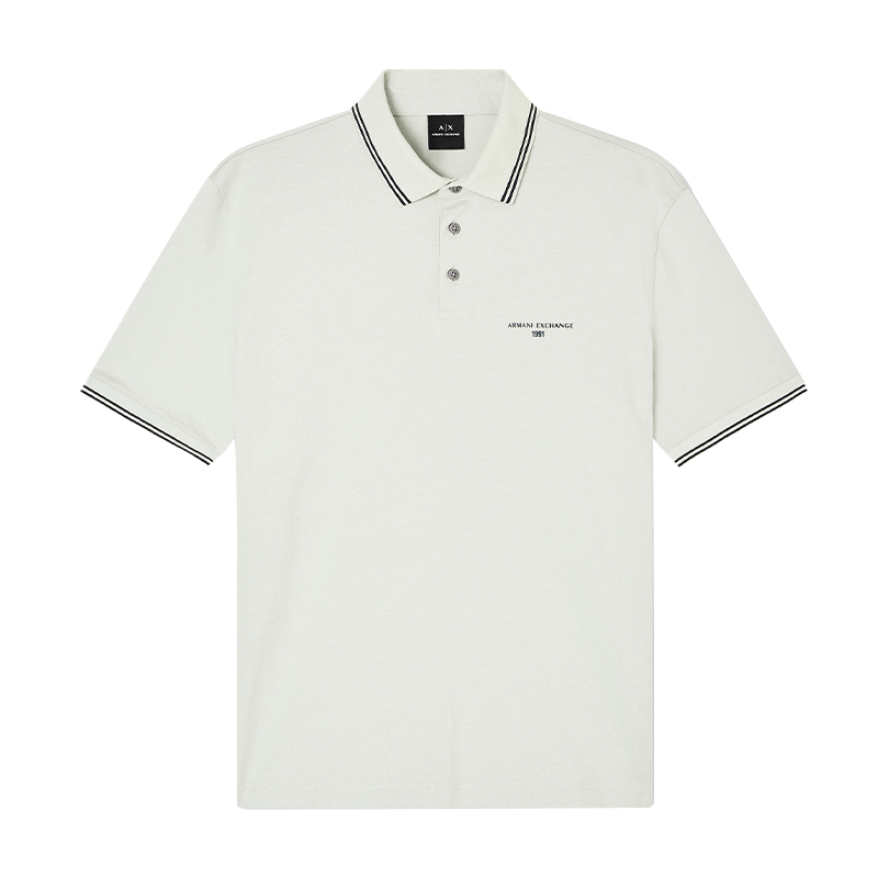 Футболка-поло с отложным воротником из хлопка ARMANI EXCHANGE, Light Cyan
Футболка-поло с отложным воротником из хлопка ARMANI EXCHANGE, Light Cyan