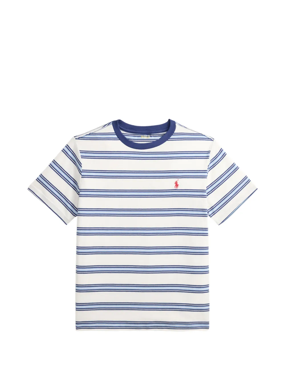 Полосатая футболка с вышитым логотипом Polo Ralph Lauren Kids, белый
Полосатая футболка с вышитым логотипом Polo Ralph Lauren Kids, белый