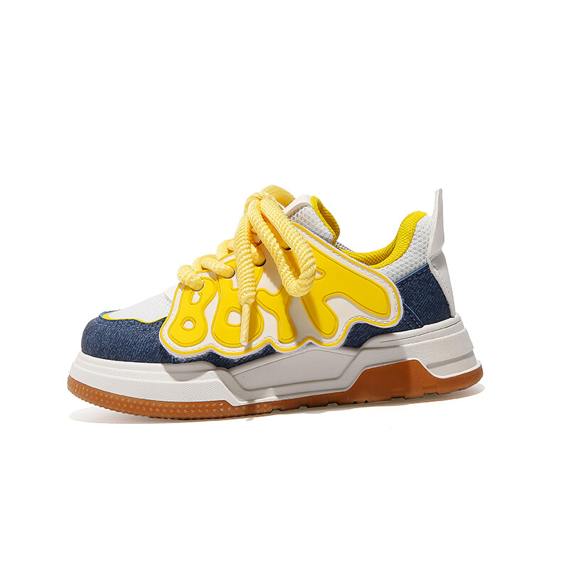 Кроссовки Babaya Kids Skateboarding Shoes Kids Low-top, синий/желтый
Кроссовки Babaya Kids Skateboarding Shoes Kids Low-top, синий/желтый