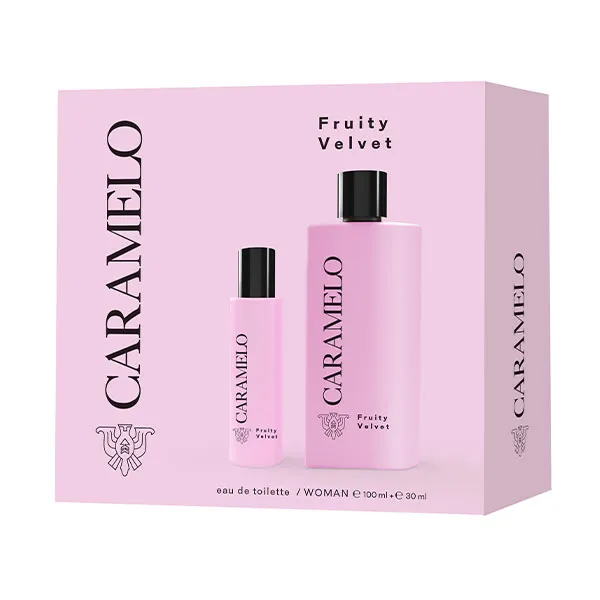 Парфюмерный набор Caramelo Estuche Fruity Velvet, 2 предмета
Парфюмерный набор Caramelo Estuche Fruity Velvet, 2 предмета