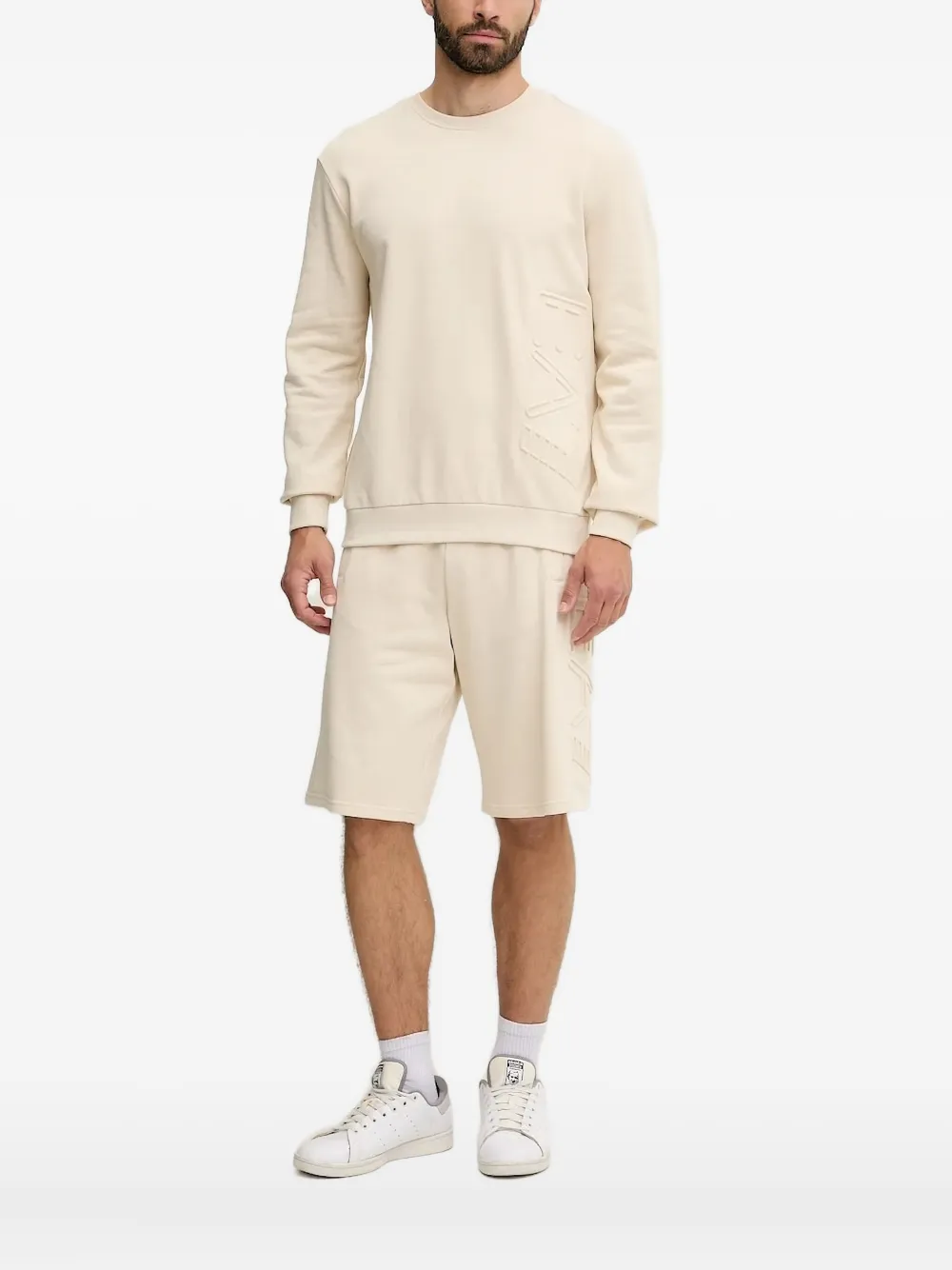 Толстовка с тисненым логотипом Ea7 Emporio Armani, белый
Толстовка с тисненым логотипом Ea7 Emporio Armani, белый