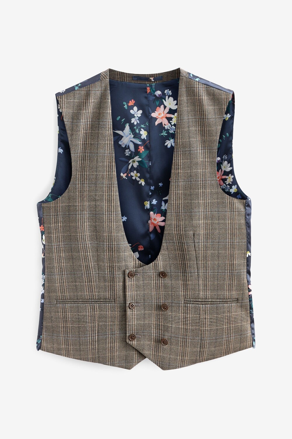 Клетчатый жилет Next, серо-коричневый (Размер 44 RU)
Клетчатый жилет Next, серо-коричневый (Размер 44 RU)