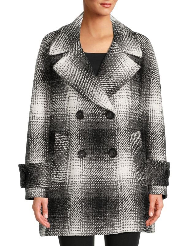 Пальто из полушерстяной ткани в клетку Cinzia Rocca Black white, Белый, Пальто из полушерстяной ткани в клетку Cinzia Rocca Black white
Пальто из полушерстяной ткани в клетку Cinzia Rocca Black white, Белый, Пальто из полушерстяной ткани в клетку Cinzia Rocca Black white