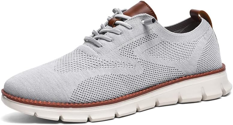 Мужские кроссовки Wearbreeze Business Casual Oxford - легкие классические туфли на шнуровке для работы, путешествий и повседневной носки Rufone, серый
Мужские кроссовки Wearbreeze Business Casual Oxford - легкие классические туфли на шнуровке для работы, путешествий и повседневной носки Rufone, серый