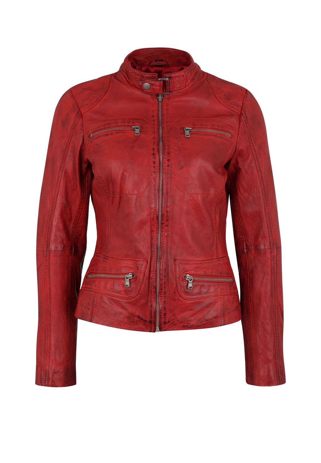 Кожаная куртка Yvonne на практичной молнии 7eleven, красный
Кожаная куртка Yvonne на практичной молнии 7eleven, красный