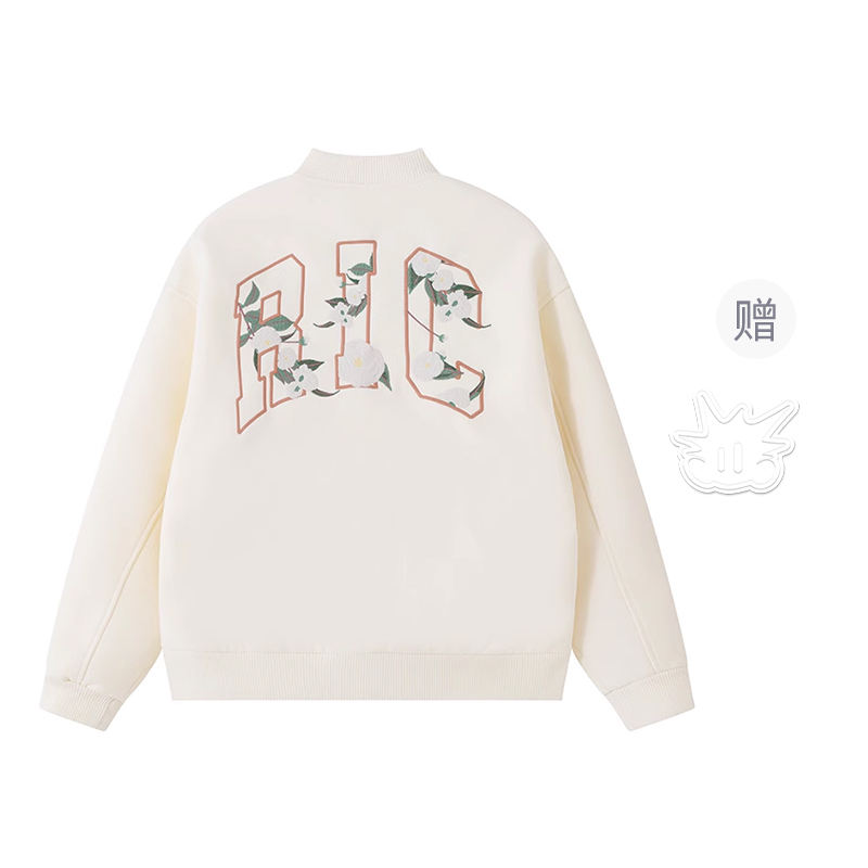 RickyisClown Бейсбольная куртка унисекс, Ecru
RickyisClown Бейсбольная куртка унисекс, Ecru