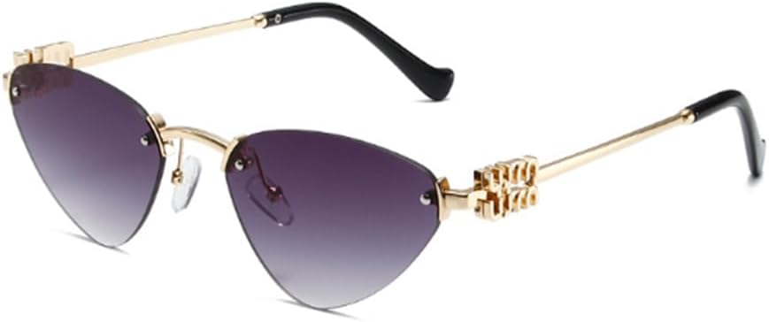 Треугольные солнцезащитные очки с защитой от УФ-излучения для мужчин и женщин, очки для уличной фотографии в маленькой оправе Weloveushop, Gold Frame Gradually Gray Flakes
Треугольные солнцезащитные очки с защитой от УФ-излучения для мужчин и женщин, очки для уличной фотографии в маленькой оправе Weloveushop, Gold Frame Gradually Gray Flakes