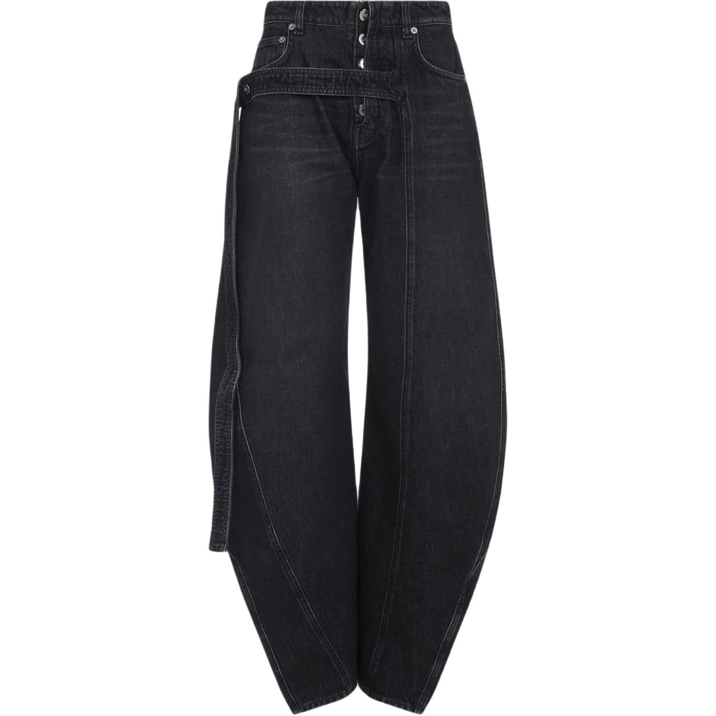 Брюки с ремешками Jean Paul Gaultier, vintage черный
Брюки с ремешками Jean Paul Gaultier, vintage черный