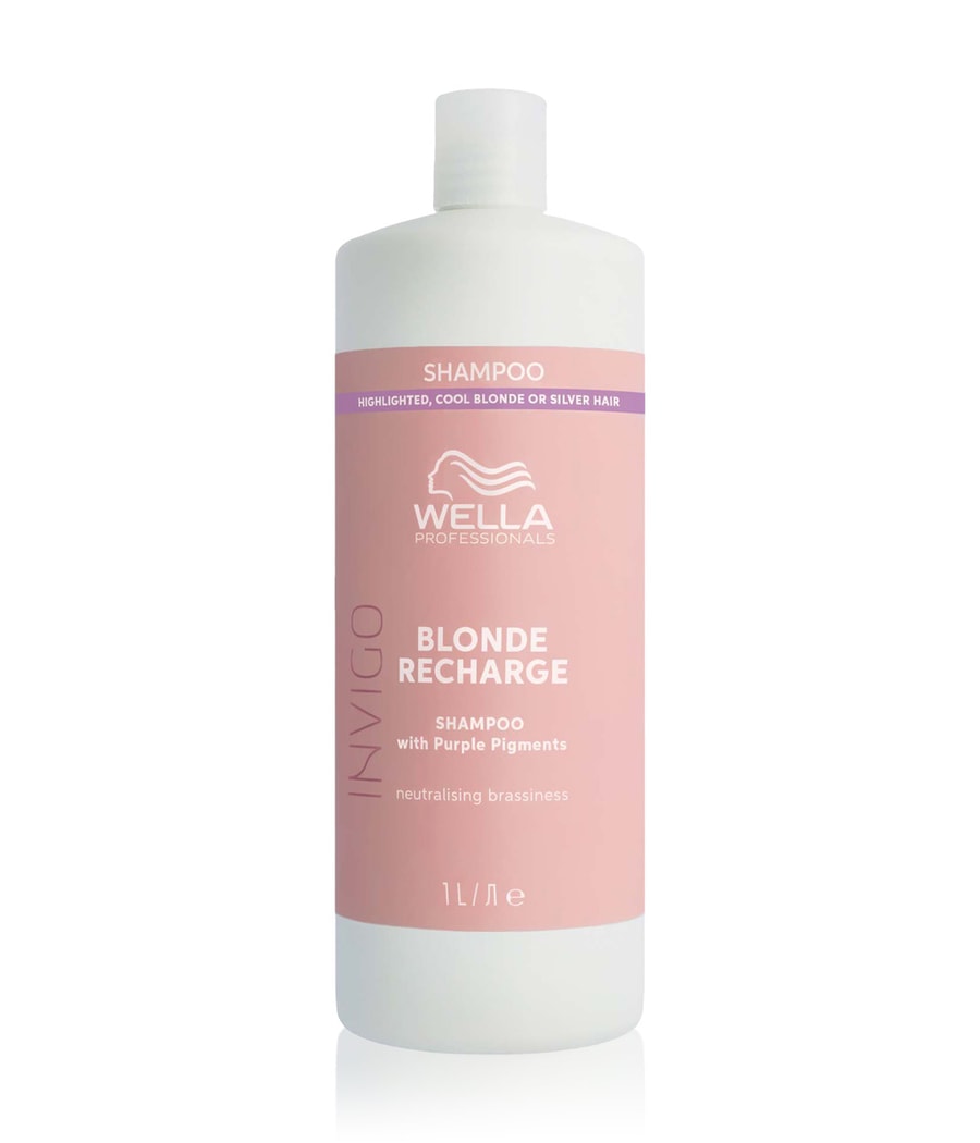 Шампунь для волос Wella Professionals Invigo Blonde Recharge, 1000 ml
Шампунь для волос Wella Professionals Invigo Blonde Recharge, 1000 ml
