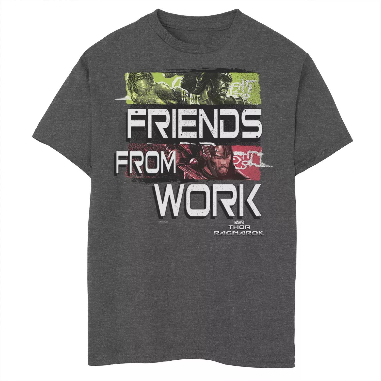 Футболка с графическим рисунком «Друзья с работы» для мальчиков 8–20 лет «Marvel Thor Ragnarok» Marvel 
Футболка с графическим рисунком «Друзья с работы» для мальчиков 8–20 лет «Marvel Thor Ragnarok» Marvel