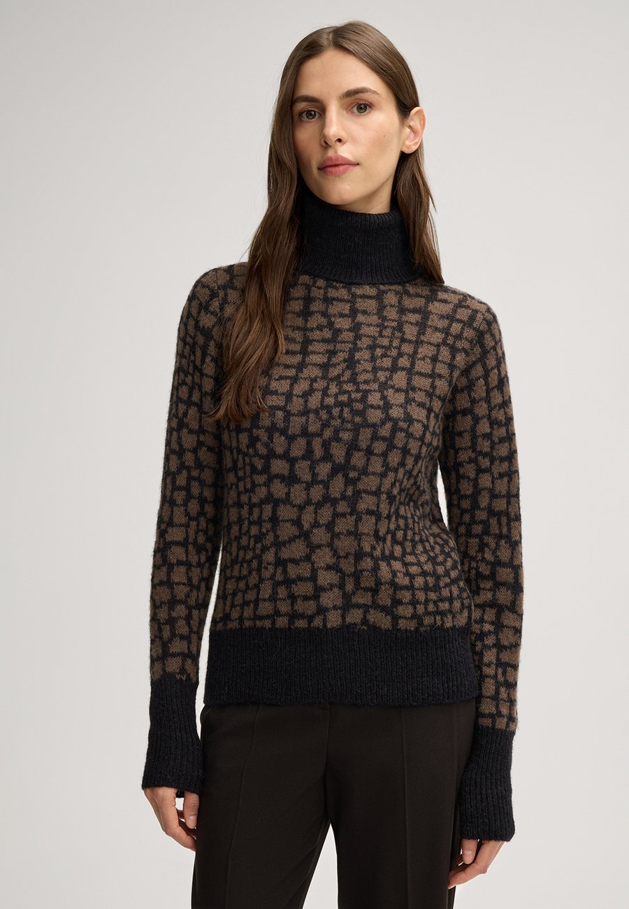 Джемпер JOOP! Jumper, Schwarz Braun Gemustert/Black
Джемпер JOOP! Jumper, Schwarz Braun Gemustert/Black