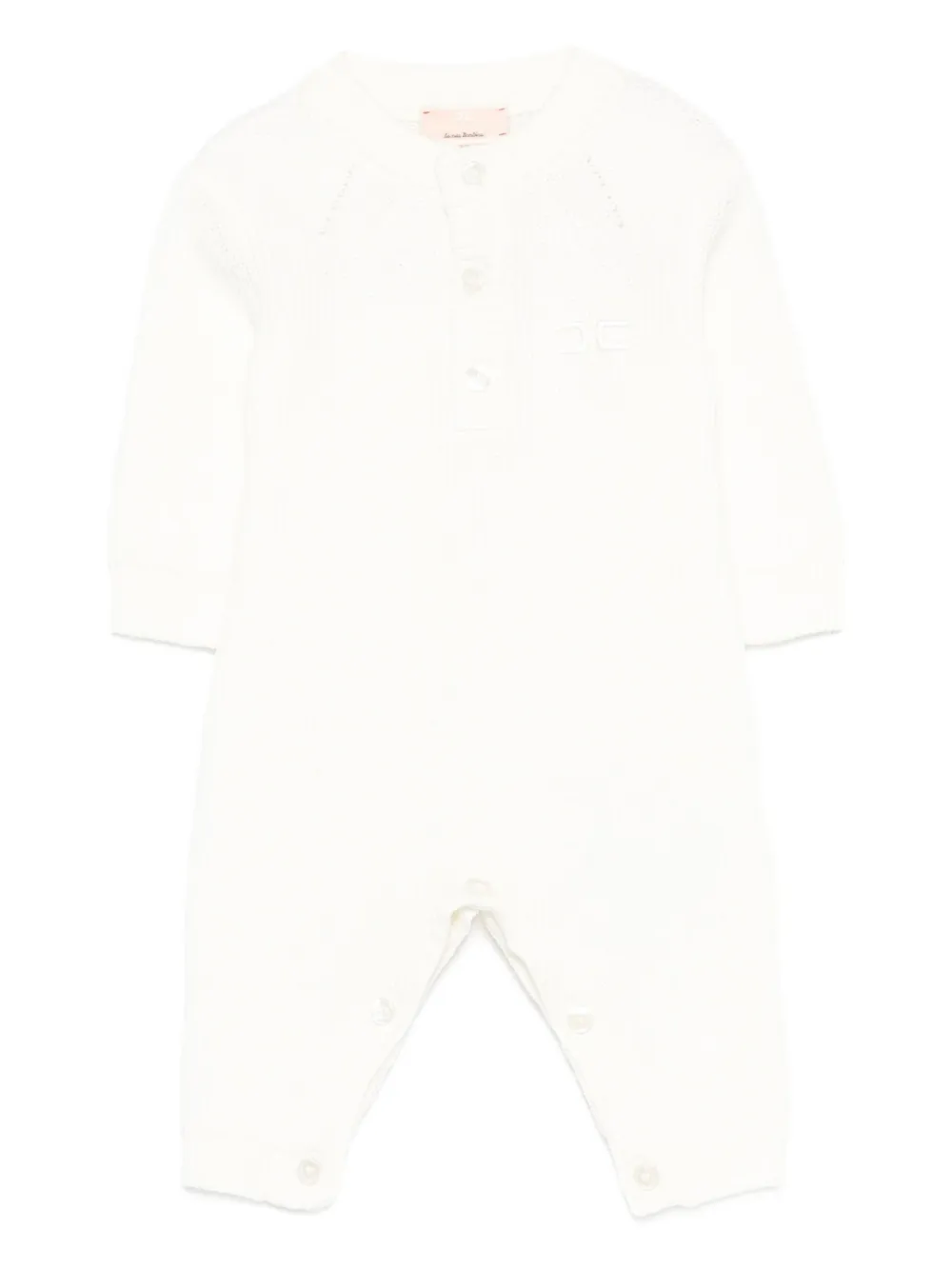 Комбинезон с ребристыми пуговицами Elisabetta Franchi La Mia Bambina, белый
Комбинезон с ребристыми пуговицами Elisabetta Franchi La Mia Bambina, белый