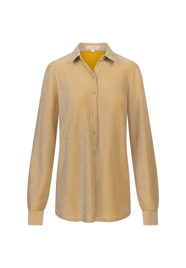 Пляжная рубашка Люмьер с великолепным мерцанием Moda Minx, золотой
Пляжная рубашка Люмьер с великолепным мерцанием Moda Minx, золотой