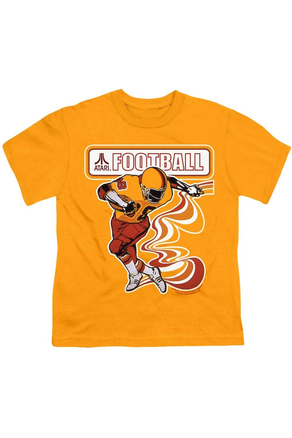 Футболка с коротким рукавом Atari Football Player для детей Gildan, золотой
Футболка с коротким рукавом Atari Football Player для детей Gildan, золотой