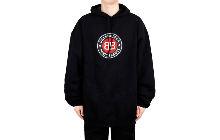 Толстовка мужская Balenciaga с круглым принтом, черный
Толстовка мужская Balenciaga с круглым принтом, черный