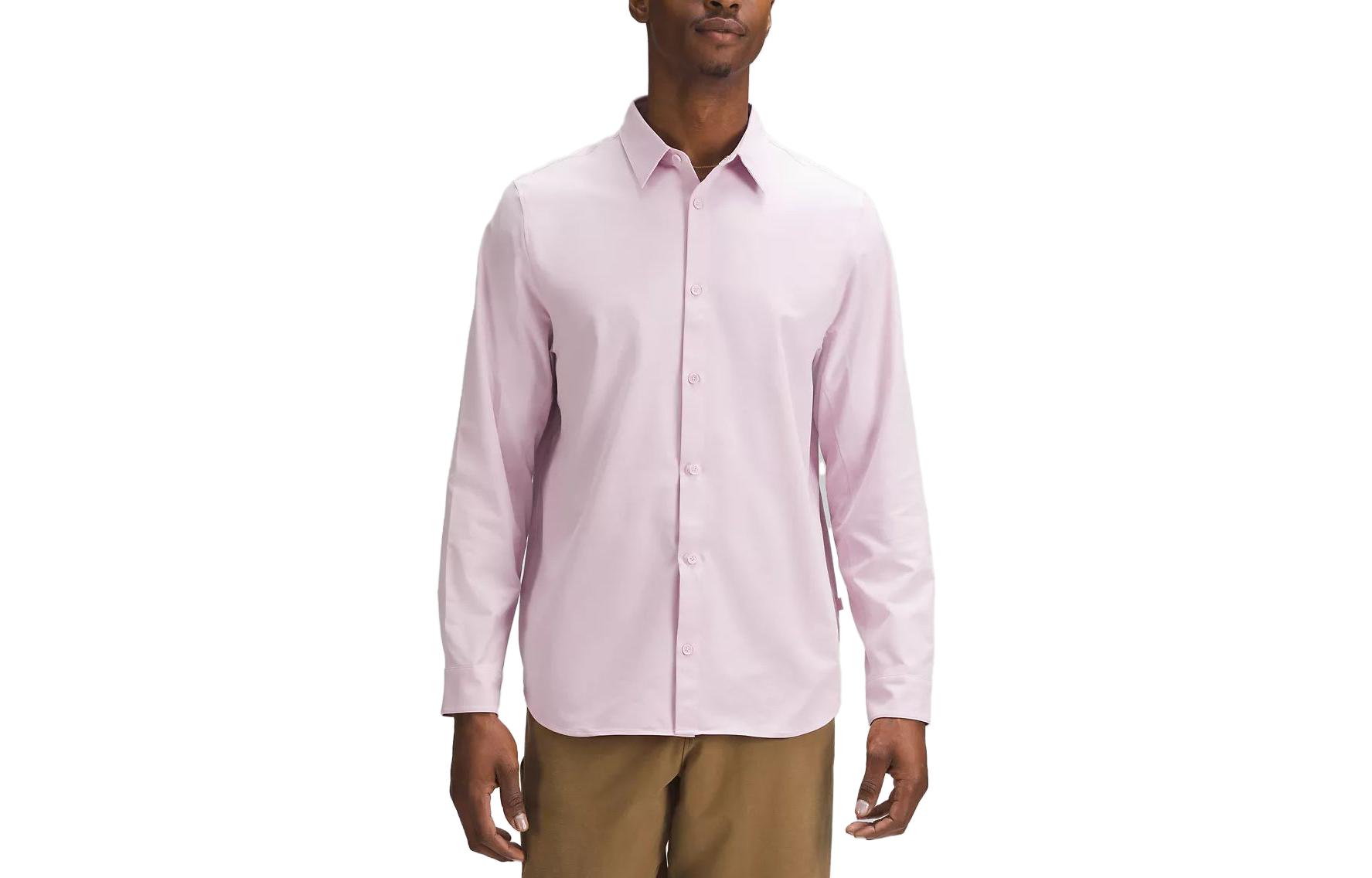 Новая рубашка Venture для мужчин Lululemon, розовый
Новая рубашка Venture для мужчин Lululemon, розовый