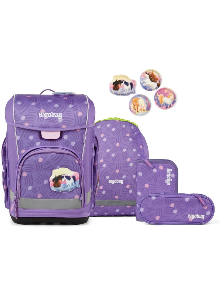 Ergobag Набор школьных сумок Cubo Light, 5 предметов, PonyBäradies, фиолетовый
Ergobag Набор школьных сумок Cubo Light, 5 предметов, PonyBäradies, фиолетовый