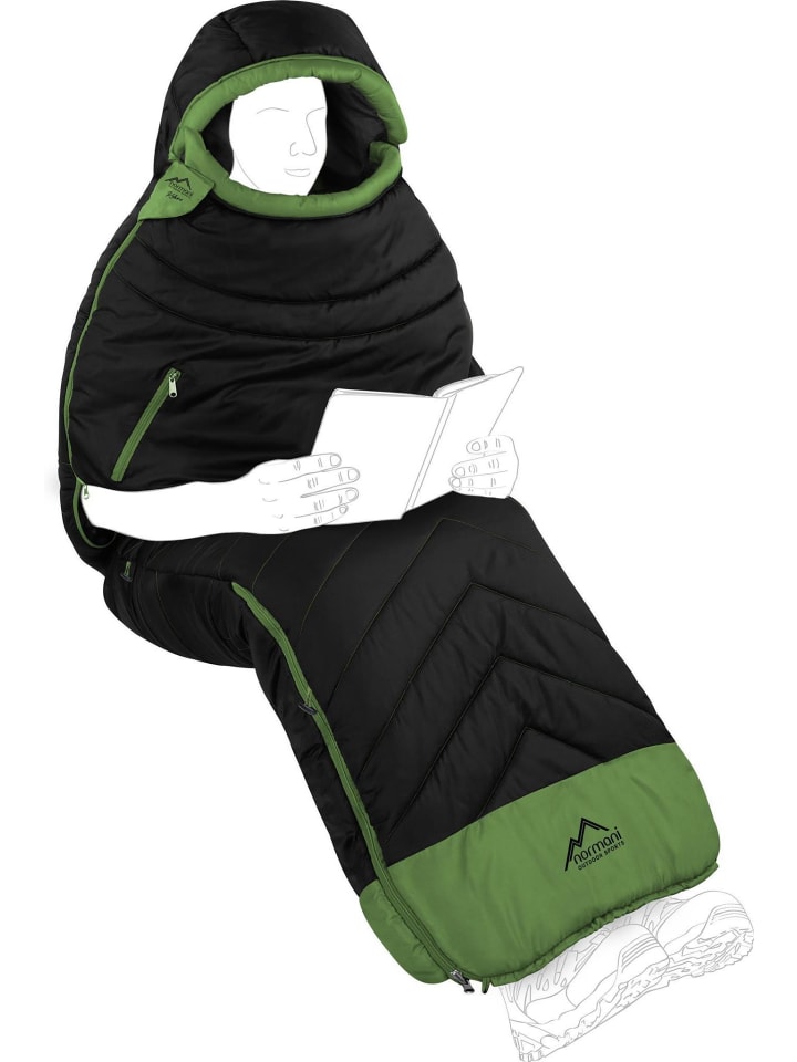 Normani Outdoor Sports Спальный мешок Kehno, черно-оливковый
Normani Outdoor Sports Спальный мешок Kehno, черно-оливковый