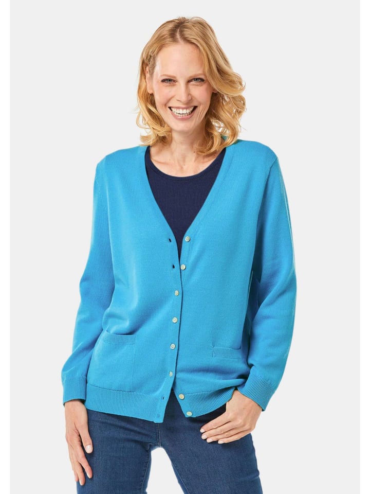 Кардиган GOLDNER, бирюзовый
Кардиган GOLDNER, бирюзовый