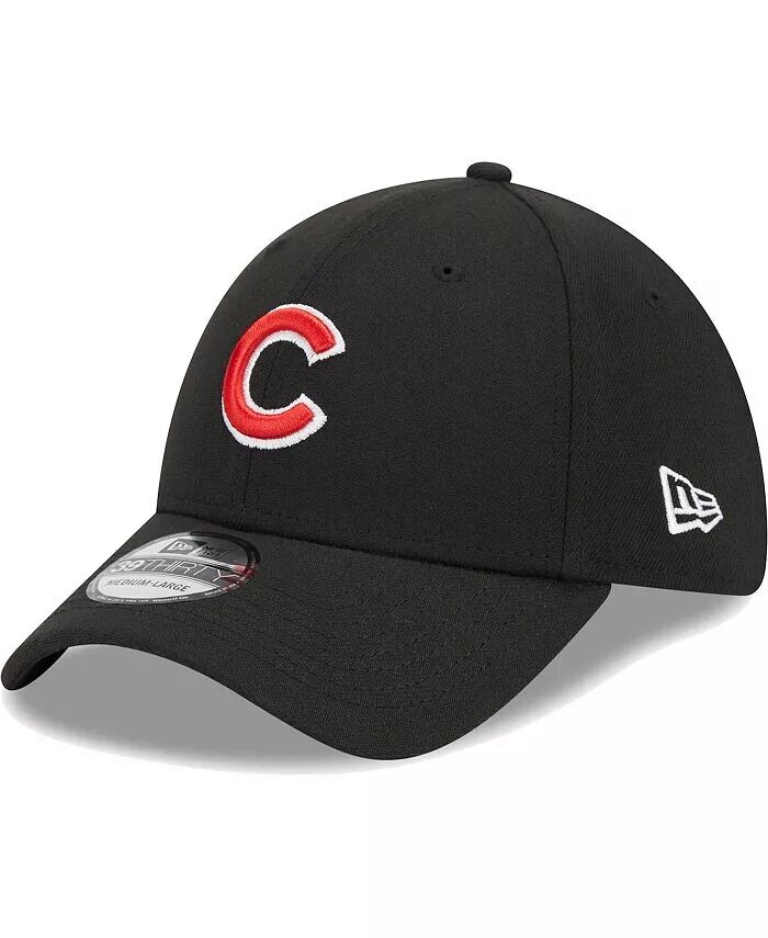 Мужская черная гибкая кепка с логотипом Chicago Cubs 39THIRTY New Era
Мужская черная гибкая кепка с логотипом Chicago Cubs 39THIRTY New Era