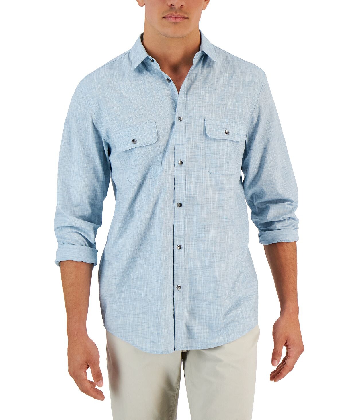 Мужская однотонная рубашка стандартного кроя, созданная для macy's Alfani, мульти
Мужская однотонная рубашка стандартного кроя, созданная для macy's Alfani, мульти