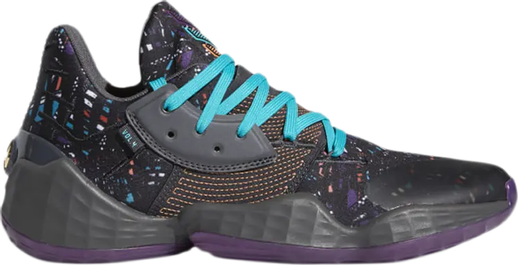 Кроссовки Adidas Harden Vol. 4 'Amber Tint', черный
Кроссовки Adidas Harden Vol. 4 'Amber Tint', черный
