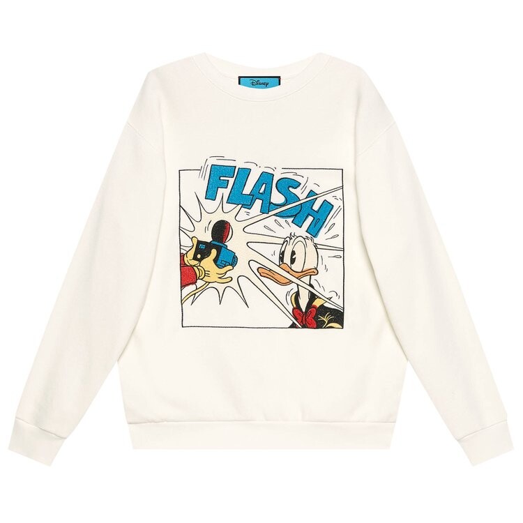 Толстовка Gucci x Disney Donald Duck Cotton Sweatshirt White, белый
Толстовка Gucci x Disney Donald Duck Cotton Sweatshirt White, белый
