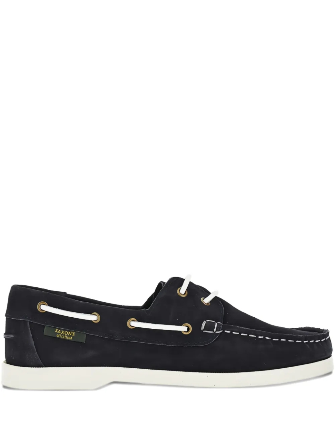 Замшевые туфли-лодочки SAXONE OF SCOTLAND, синий 
Замшевые туфли-лодочки SAXONE OF SCOTLAND, синий