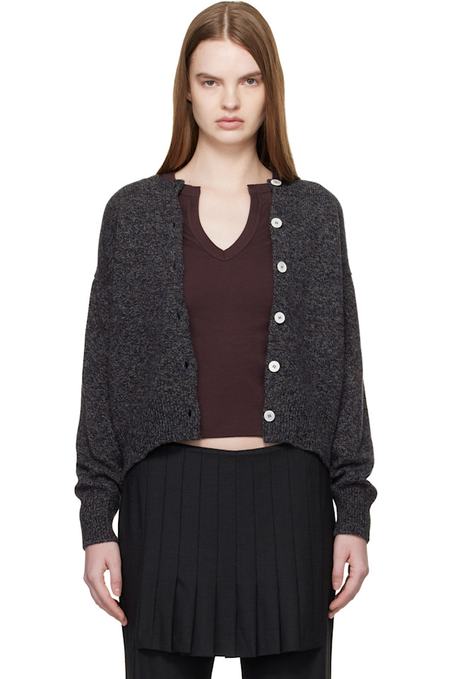 &Daughter Серый кардиган с круглым вырезом ADA
&Daughter Серый кардиган с круглым вырезом ADA