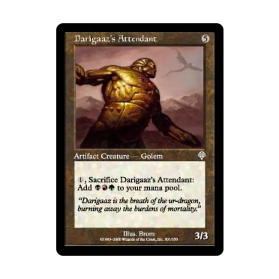 CCG Слуга Даригааза (U), MTG - Invasion
CCG Слуга Даригааза (U), MTG - Invasion