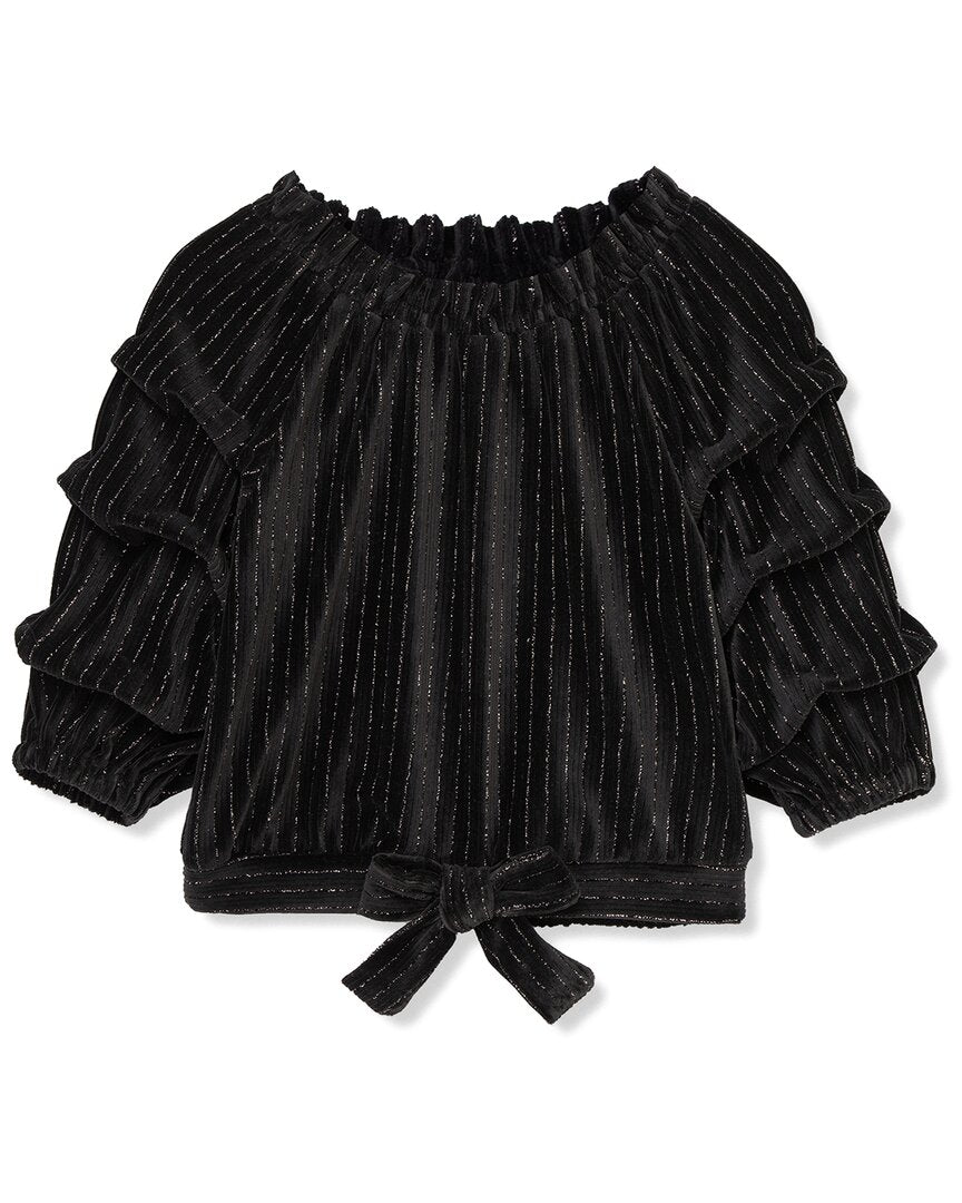 Привычный велюровый топ со сборками на рукавах Habitual, черный
Привычный велюровый топ со сборками на рукавах Habitual, черный