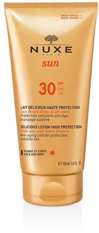 Nuxe Sun Антивозрастное солнцезащитное молочко Spf30 150 мл Защита от солнца для лица и тела
Nuxe Sun Антивозрастное солнцезащитное молочко Spf30 150 мл Защита от солнца для лица и тела