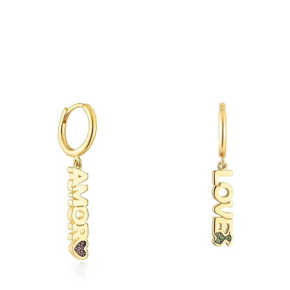 Серьги-кольца Tous Crossword Amor, серебро позолоченное/аметист/хромдиопсид
Серьги-кольца Tous Crossword Amor, серебро позолоченное/аметист/хромдиопсид