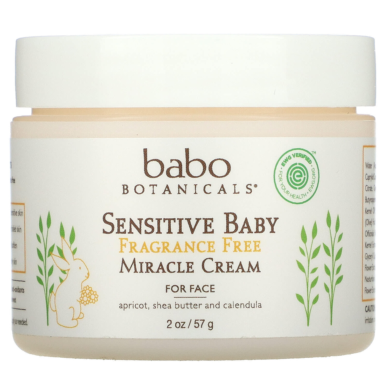 Крем Babo Botanicals Sensitive Baby Miracle для лица, 57 г
Крем Babo Botanicals Sensitive Baby Miracle для лица, 57 г