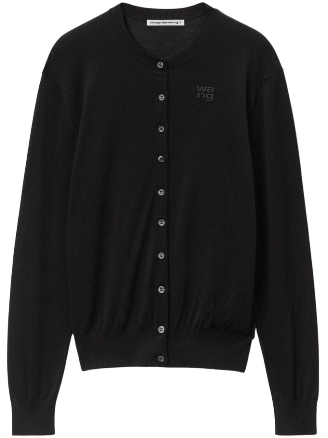 Alexander Wang кардиган из мериносовой шерсти с тиснением логотипа, черный
Alexander Wang кардиган из мериносовой шерсти с тиснением логотипа, черный