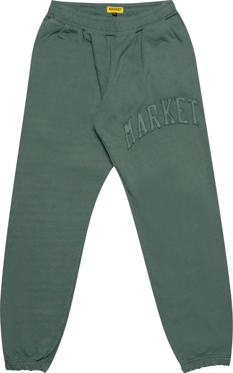 Спортивные брюки Market Vintage Washed Sweatpants 'Alpine', зеленый 
Спортивные брюки Market Vintage Washed Sweatpants 'Alpine', зеленый
