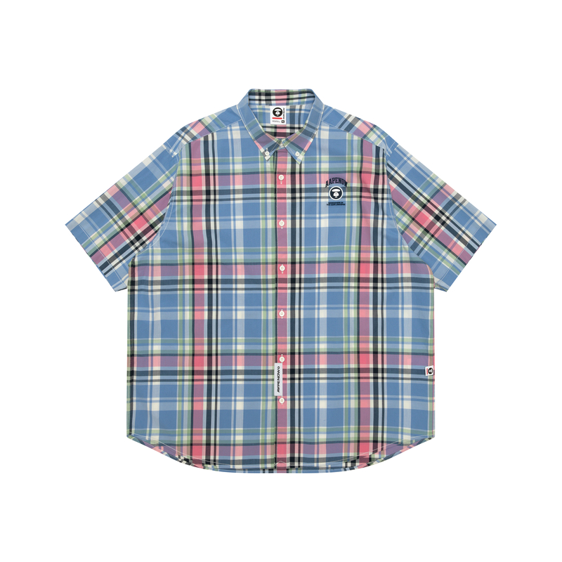 Фланелевая рубашка в клетку от A Bathing APE Aape, розовый
Фланелевая рубашка в клетку от A Bathing APE Aape, розовый