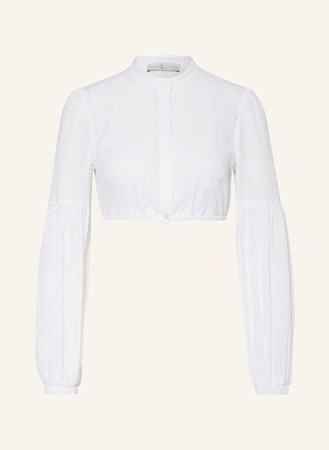 Блуза дирндль из дырчатого кружева Johann & Johanna, белый
Блуза дирндль из дырчатого кружева Johann & Johanna, белый