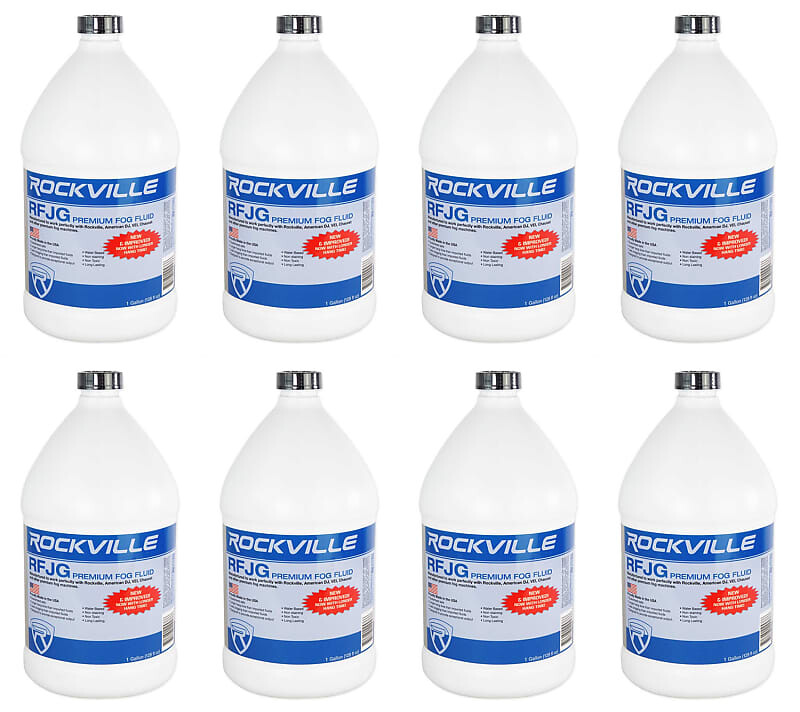 8) Жидкость для тумана/дымового сока Rockville RFJG в галлонах для Chauvet/American DJ Machines (8) RFJG 
8) Жидкость для тумана/дымового сока Rockville RFJG в галлонах для Chauvet/American DJ Machines (8) RFJG