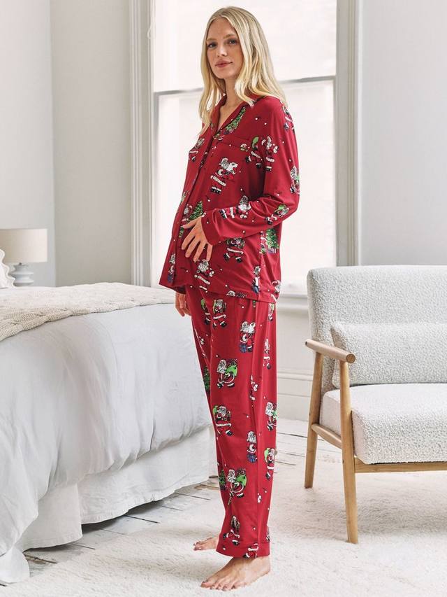Пижамный комплект для беременных Santa Snowball Long Chelsea Peers, Red
Пижамный комплект для беременных Santa Snowball Long Chelsea Peers, Red