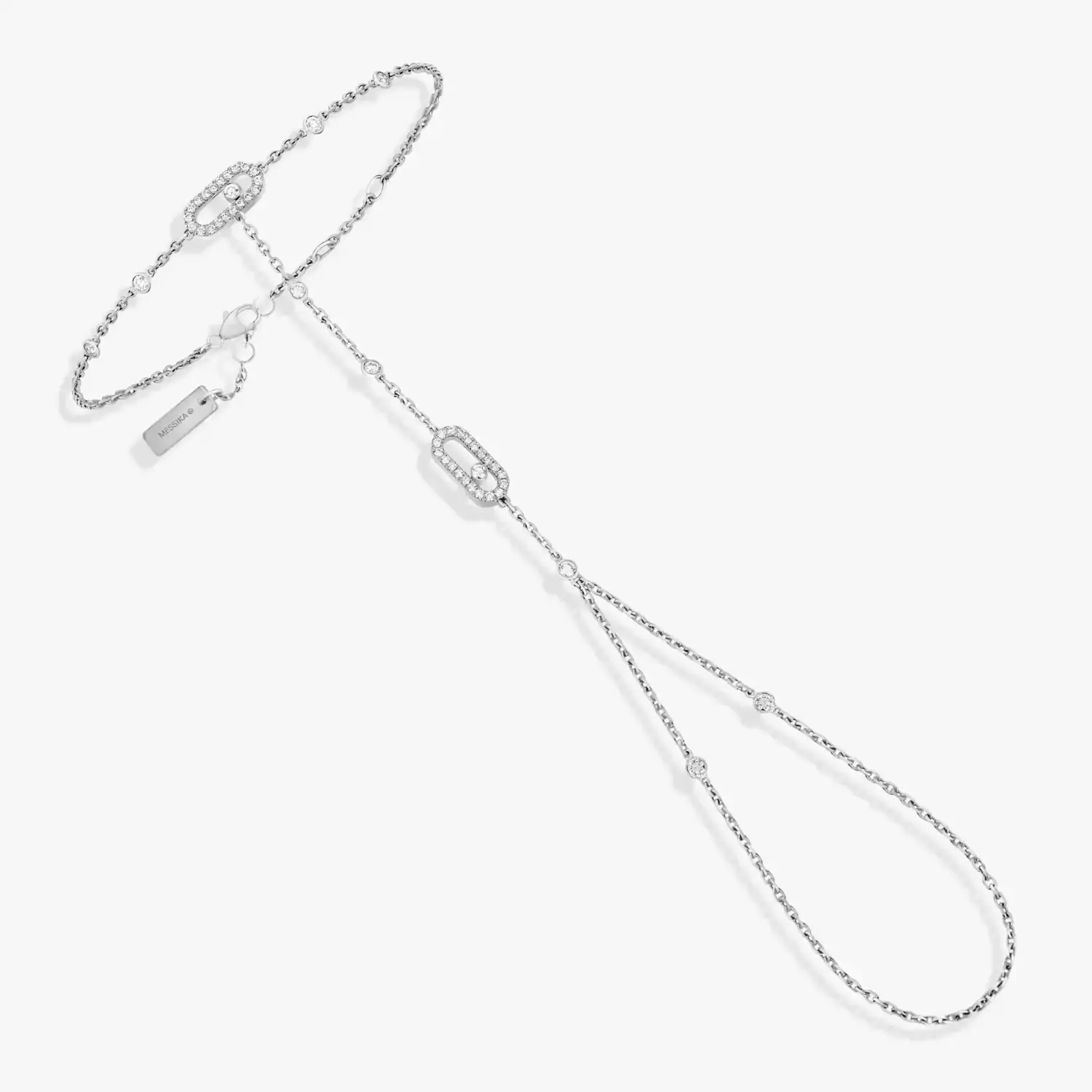 Браслет Messika Move Uno Hand, белое золото/бриллианты
Браслет Messika Move Uno Hand, белое золото/бриллианты
