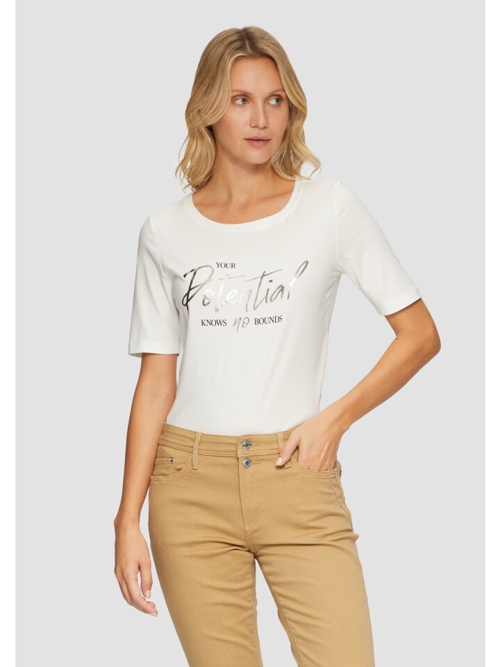 Футболка sOliver kurzarm, кремовый 
Футболка sOliver kurzarm, кремовый