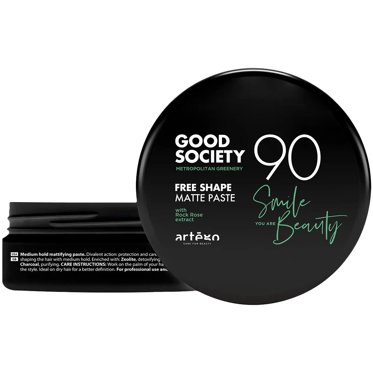 Artego матирующая паста для укладки 90 FREE SHAPE MATTE PASTE, 100 мл
Artego матирующая паста для укладки 90 FREE SHAPE MATTE PASTE, 100 мл