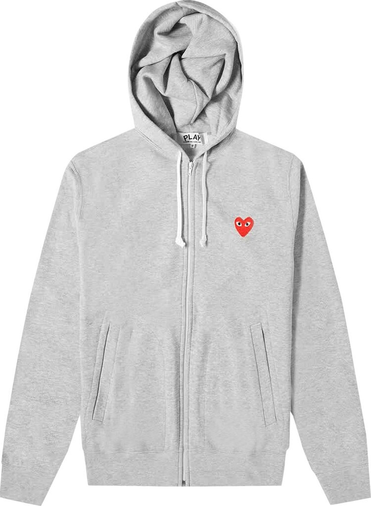 Худи Comme des Garçons Play Zip Up Hoodie With Red Heart 'Grey', серый
Худи Comme des Garçons Play Zip Up Hoodie With Red Heart 'Grey', серый