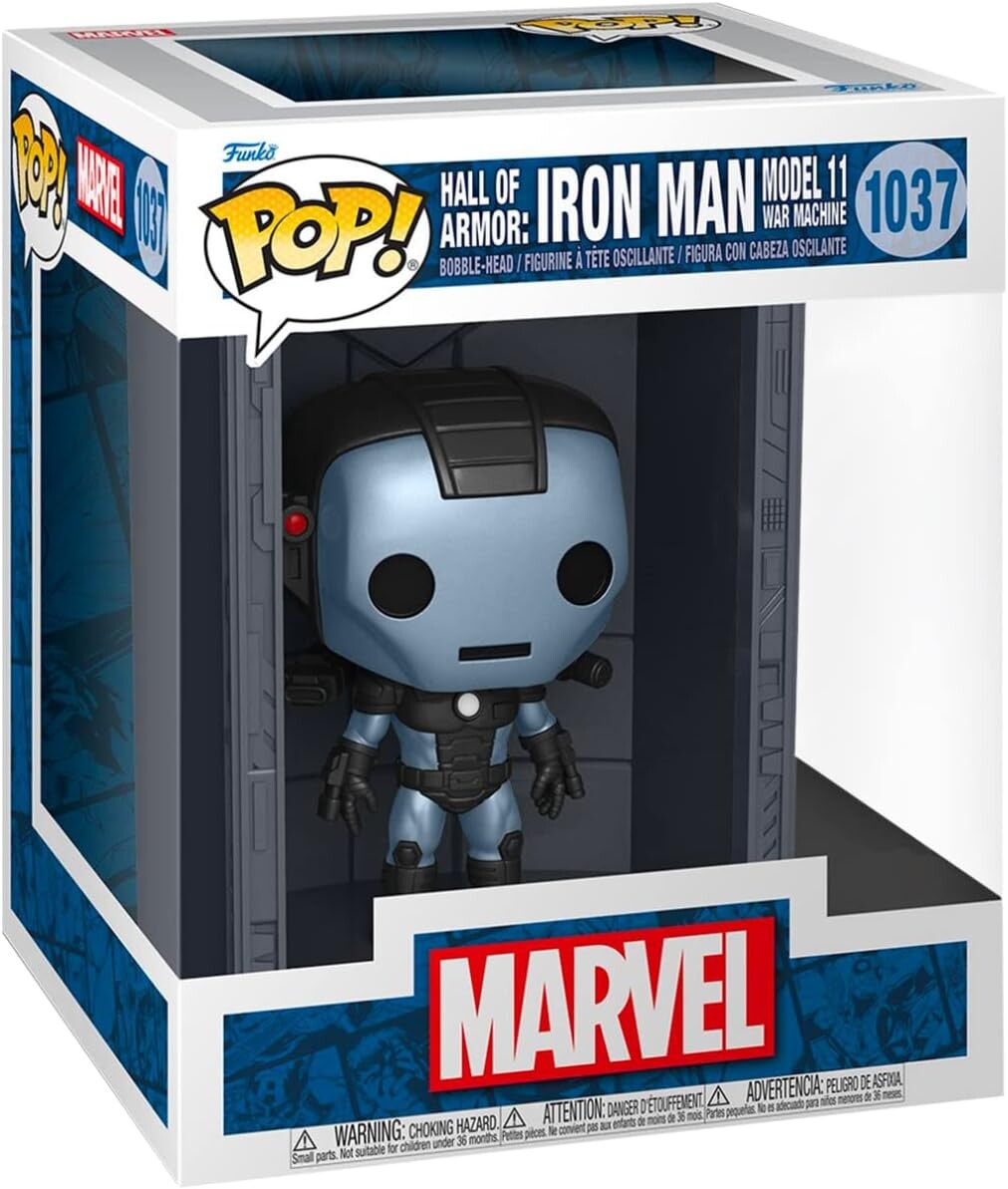 Фигурка Funko POP! Marvel: Hall of Armor Mk11 War Machine Deluxe Vinyl Figure
Фигурка Funko POP! Marvel: Hall of Armor Mk11 War Machine Deluxe Vinyl Figure