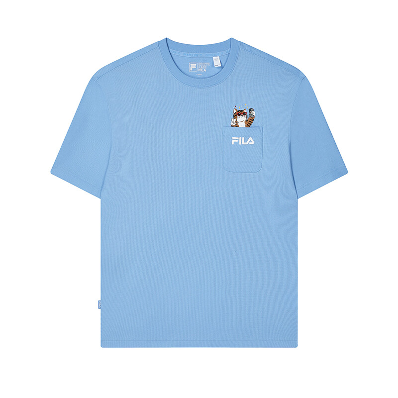 Футболка мужская с гербом Fila, цвет Crest 
Футболка мужская с гербом Fila, цвет Crest