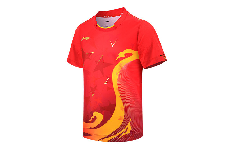 Футболка для настольного тенниса мужская вишнево-красная Lining, красный
Футболка для настольного тенниса мужская вишнево-красная Lining, красный