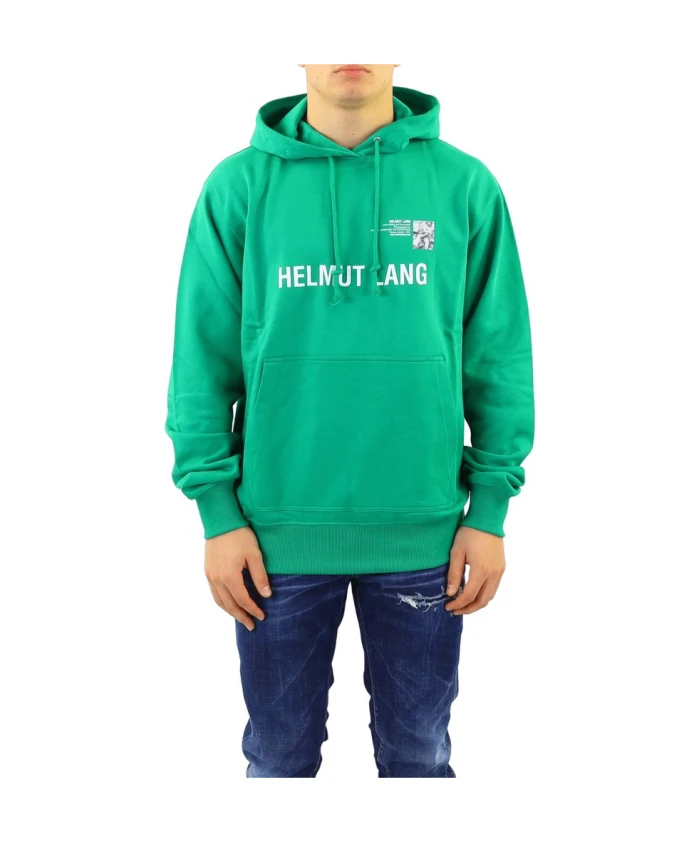 Толстовка с капюшоном в стиле «Открытка» в венском стиле. Helmut Lang, зеленый
Толстовка с капюшоном в стиле «Открытка» в венском стиле. Helmut Lang, зеленый